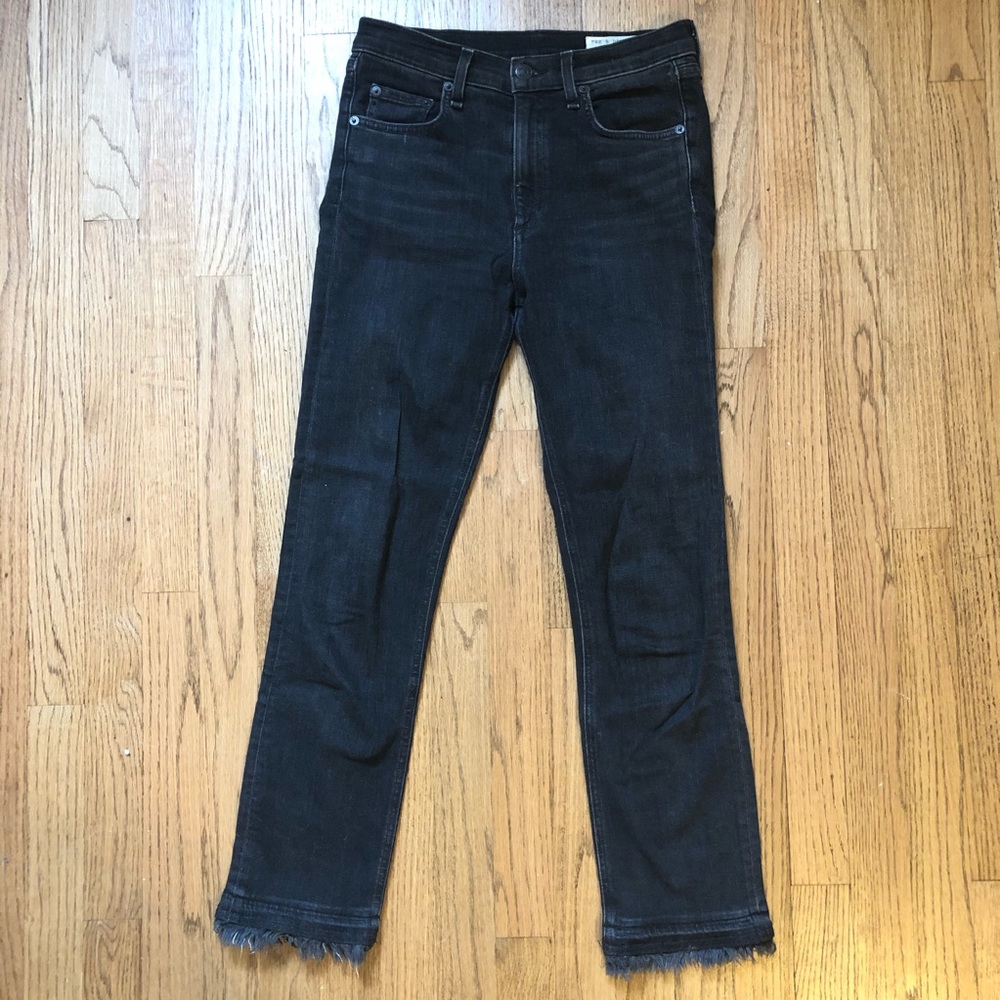 Rag and Bone Black Demi boot jeans (26)